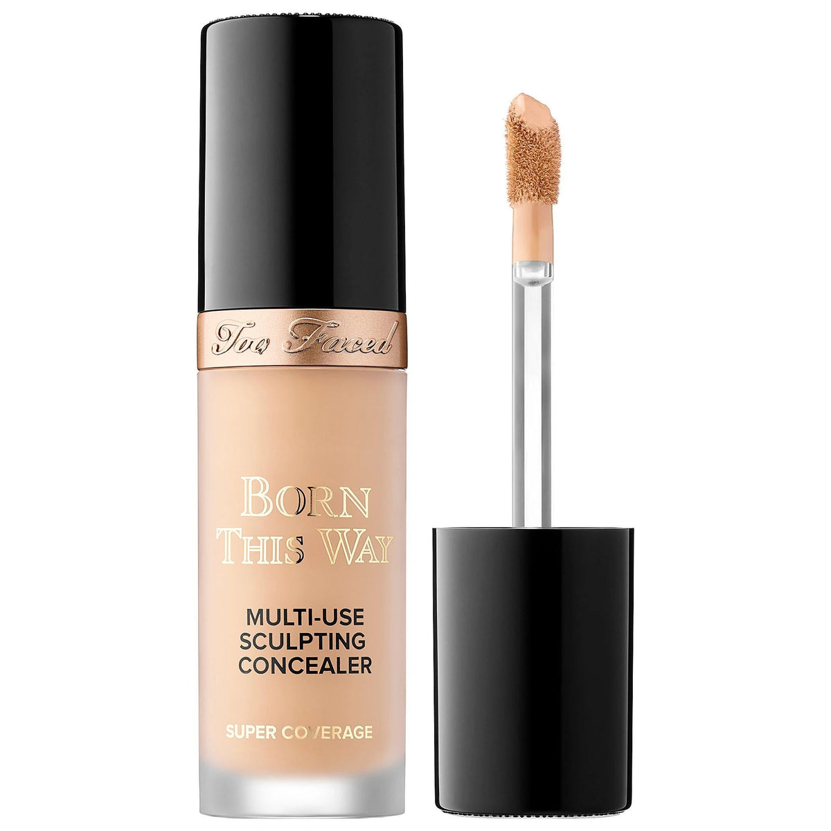 Born This Way Full Coverage Hydrating Concealer: Vegan, Cruelty-Free, Natural Finish Flawless Skin - Hyaluronic Acid Concealer