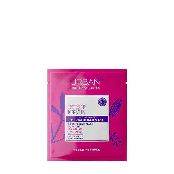 URBAN Care Intense Keratin Pre-Shower Hair Mask for Damaged Hair - 1.69 fl oz