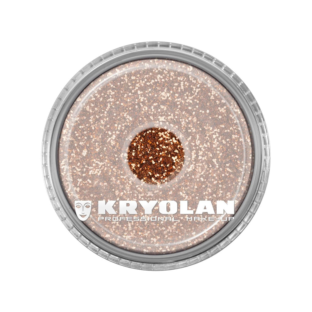 Kryolan Polyester Glimmer Medium Copper Glitter 4g
