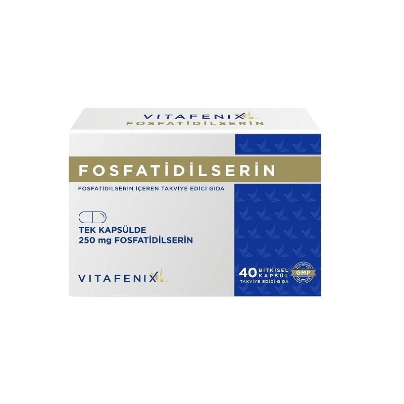 Vitafenix Phosphatidylserine Brain Support Supplement 40 Capsules