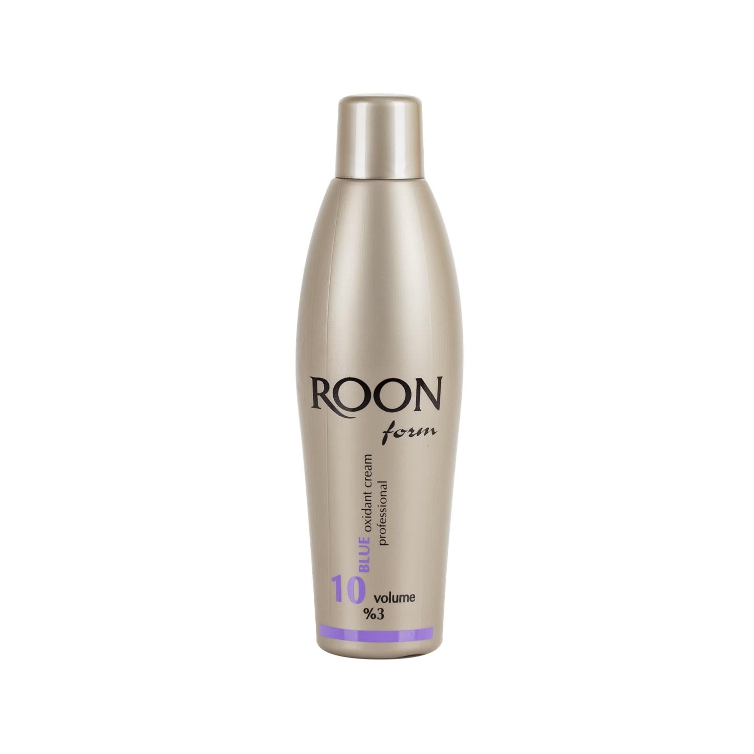 Roon Form Blue Cream Developer 10 Volume 750 ml - Professional Hair Bleaching Cream for Salon-Quality Results