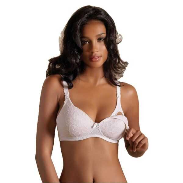 Yeni Inci 1652 Nursing Bra Soft Comfort Fit in Ecru
