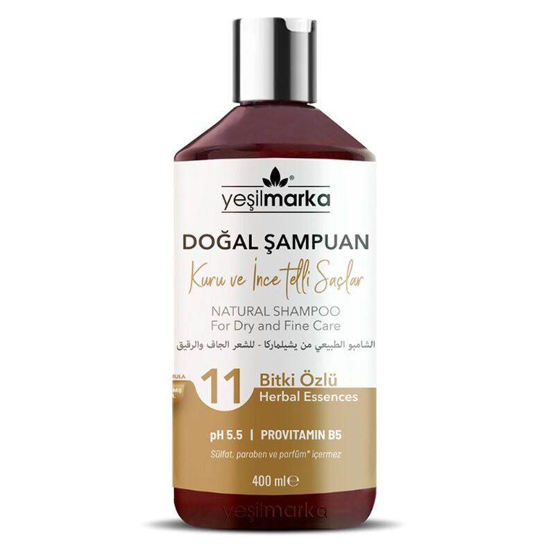 Yesilmarka Natural Volumizing Shampoo for Dry & Fine Hair 400 ml