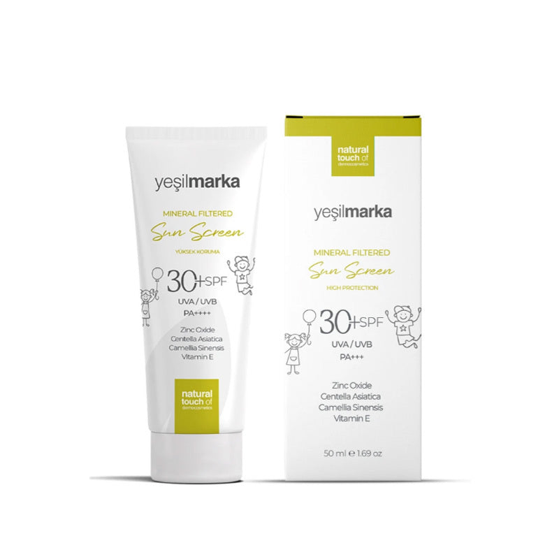 Yesilmarka Mineral SPF 30 Sunscreen with Zinc Oxide 50 ml