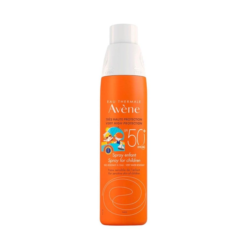 Avene Children's Sunscreen Spray SPF50+ - Water-Resistant, Hypoallergenic Sun Protection for Kids