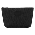 Eklips Black Linen Makeup Bag