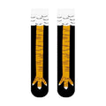 Carnaval Chicken Leg Crew Socks Novelty Graphic Knit 1 Pair