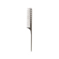 Trina Tekli Aluminum Hair Comb - Silver, Durable & Simple Hair Styling Tool