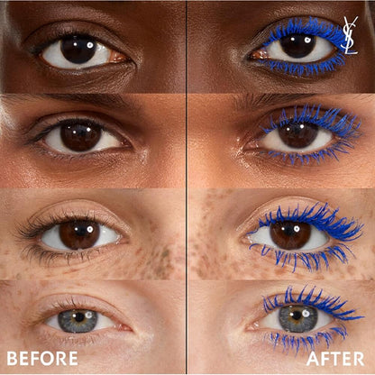 YSL Lash Clash Mascara 04 Blue for Extreme Volume
