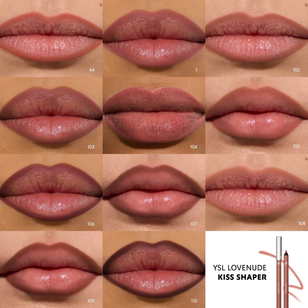 YSL Lovenude Kiss Shaper Lip Liner 109 Sienna Rebel