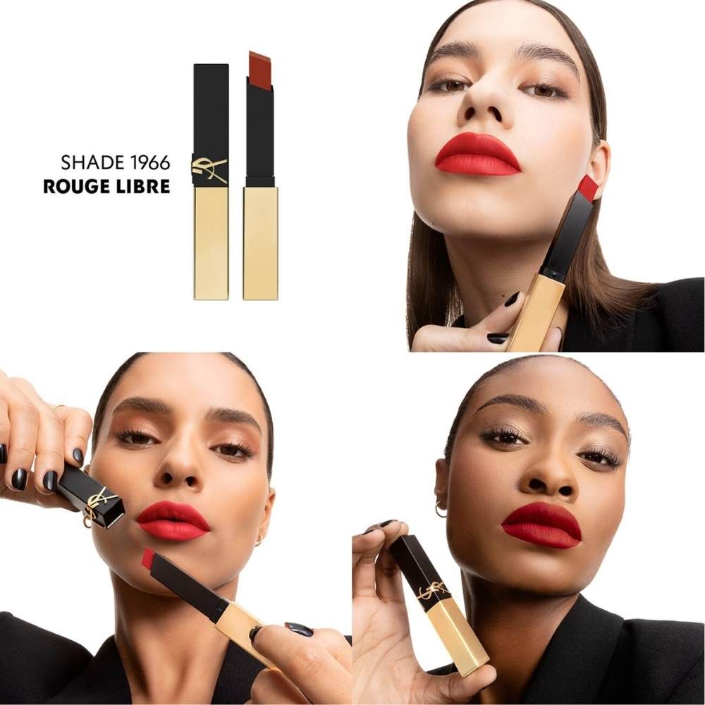YSL The Slim Rouge Lipstick 1966 for Intense Color