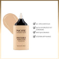 Note Invisible Perfection Foundation 100 Yellow Undertone