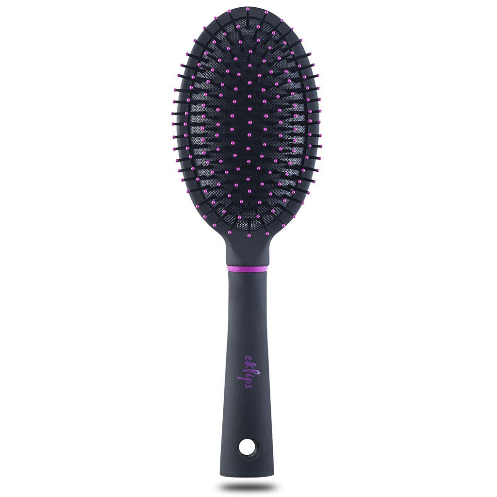 Eklips Air Pressurized Hair Brush - Ergonomic Design for Gentle Detangling & Styling - Minimizes Breakage, Hair Brush