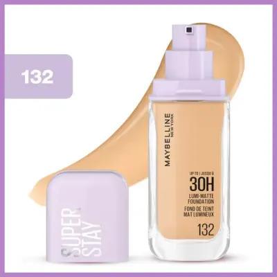 Maybelline New York Lumi Matte Foundation 132 - Matte Foundation Makeup for Natural Finish, Lightweight & Long-Lasting