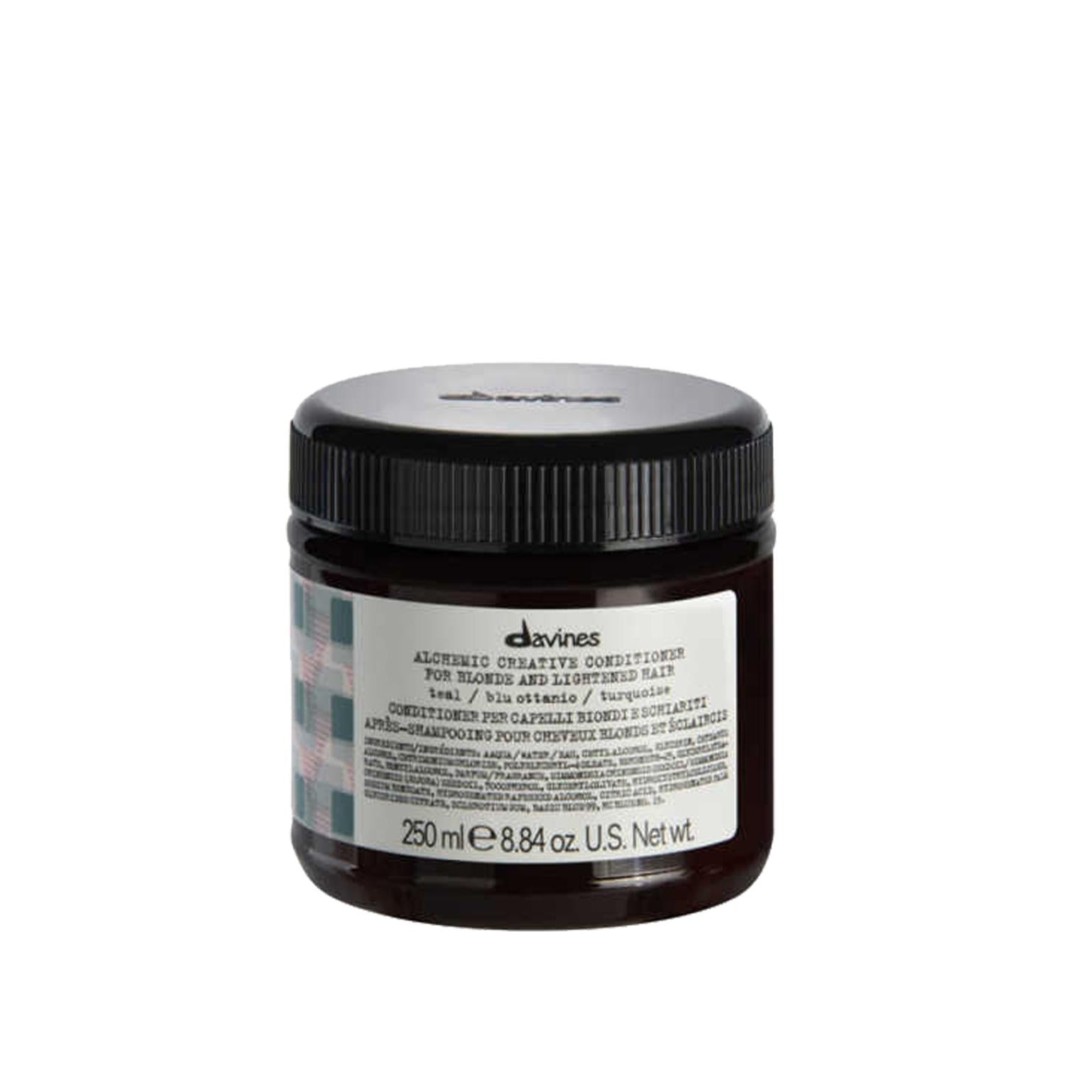 Davines Alchemic Turquoise Hair Cream 250ml - Nourishing & Caring for Hair, 8.45 fl oz