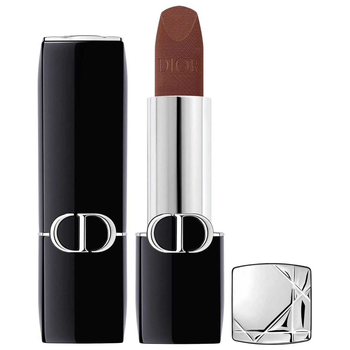 Dior Rouge Refillable Lipstick - Long-Lasting Hydrating Lip Color with Floral Care
