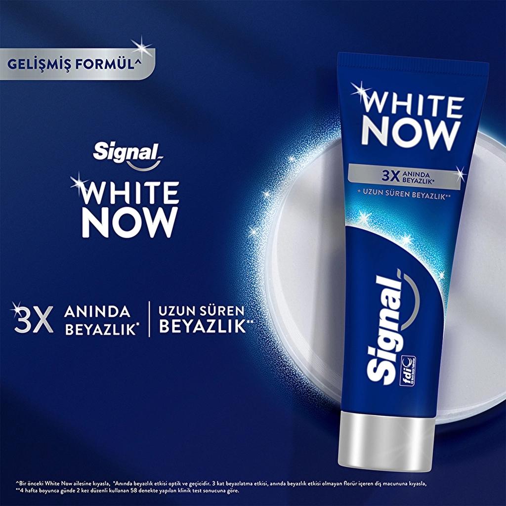 Signal White System & White Now Original Toothpaste Set 2x75ml