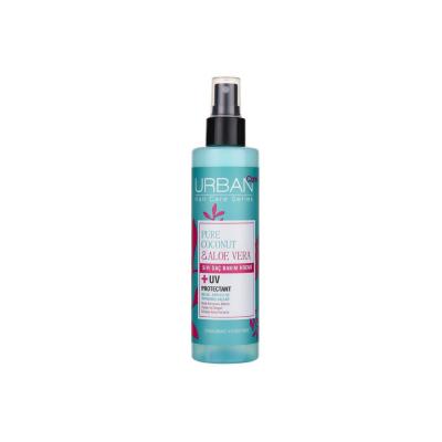 Urban Care Leave-In Hair Cream with Coconut & Aloe Vera - Color-Protecting, Paraben-Free, UV Protection for Damaged Hair