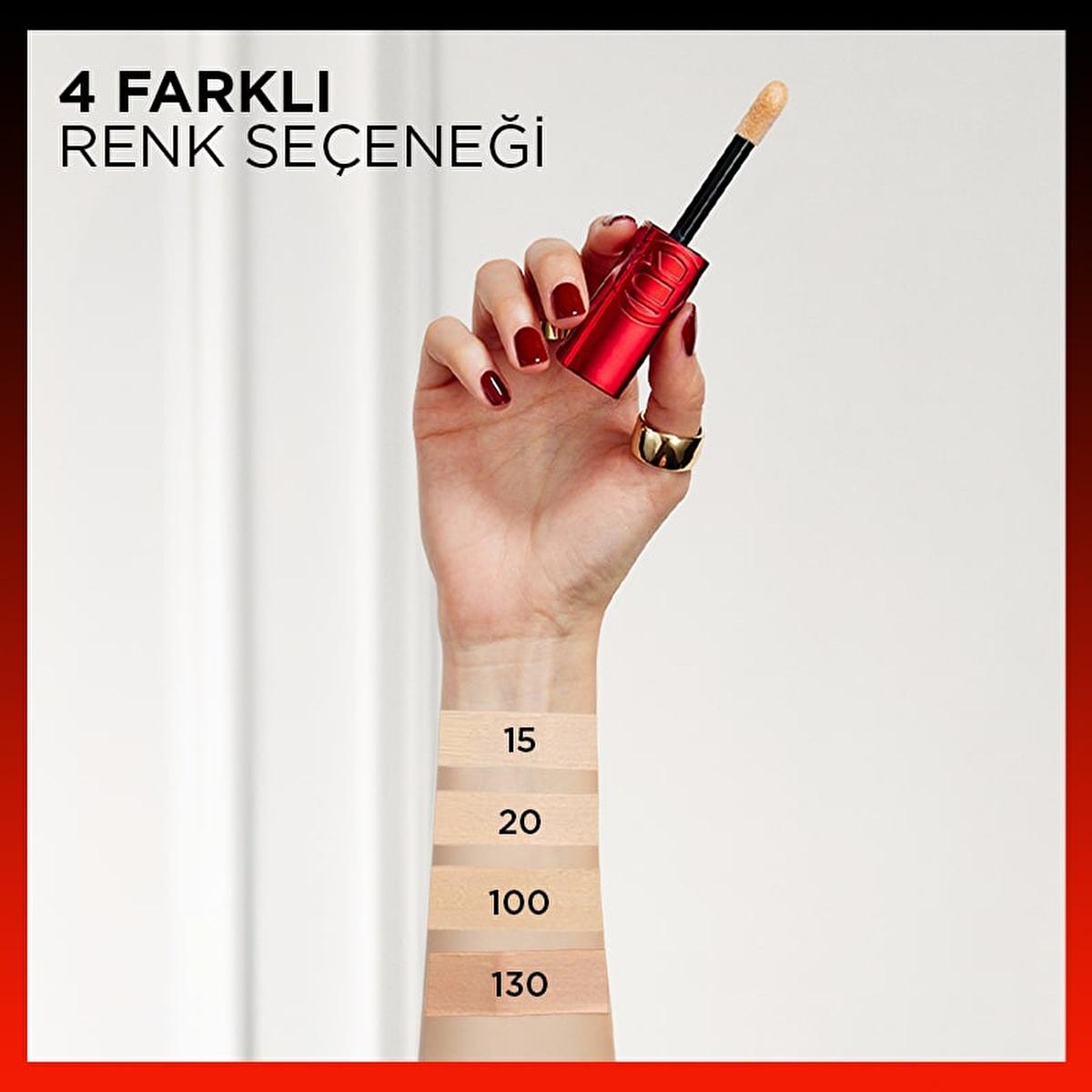 L'Oreal Paris Skin Ink 48H Long Lasting Full Coverage Liquid Foundation: Lightweight, Transfer-Resistant, Redness Concealing - Neutral Undertone