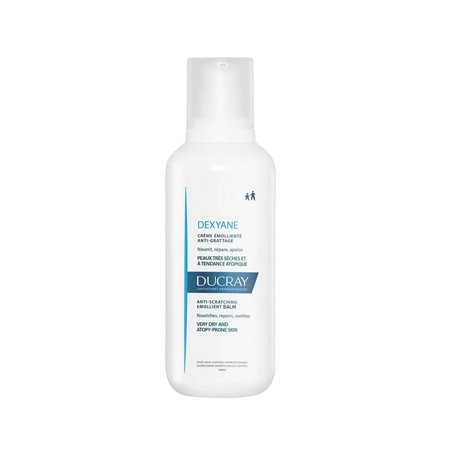 Ducray Dexyane Moisturizing Balm for Dry Skin Relief - 400ml Hydrating Skincare