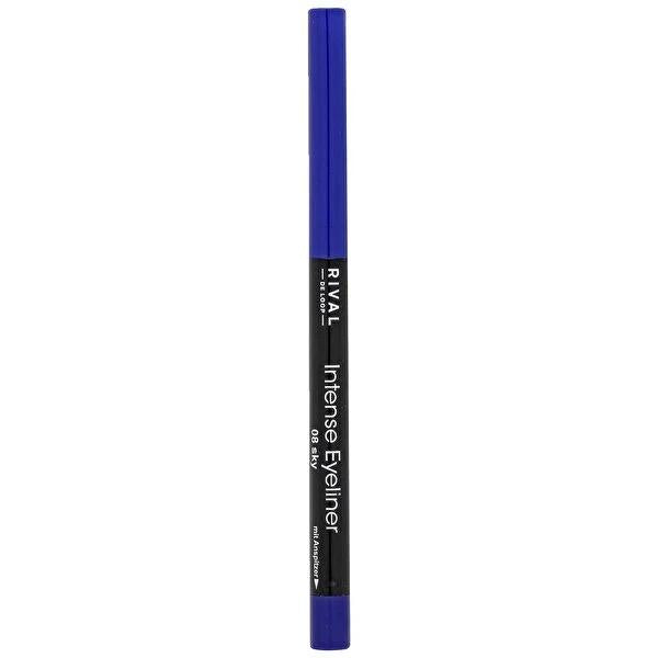 Rival de Loop Intense Eyeliner No:08 Sky Blue - Soft Texture, Dermatologically Tested, Vibrant Eye Makeup