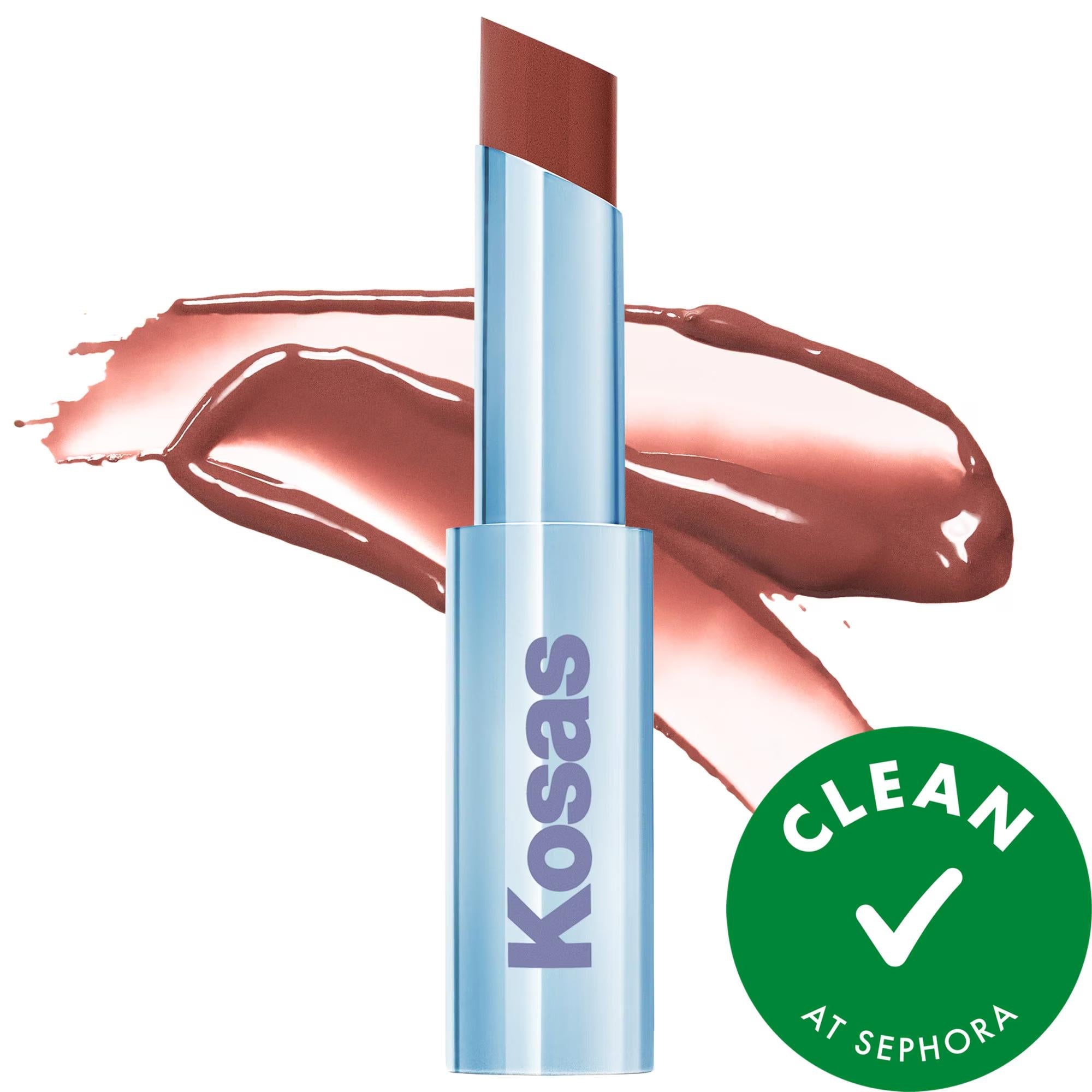 Wet Stick: Moisturizing Sheer Lipstick with Ceramides - Hydrating Lip Balm, Vegan & Cruelty-Free, Adds Subtle Color & Shine