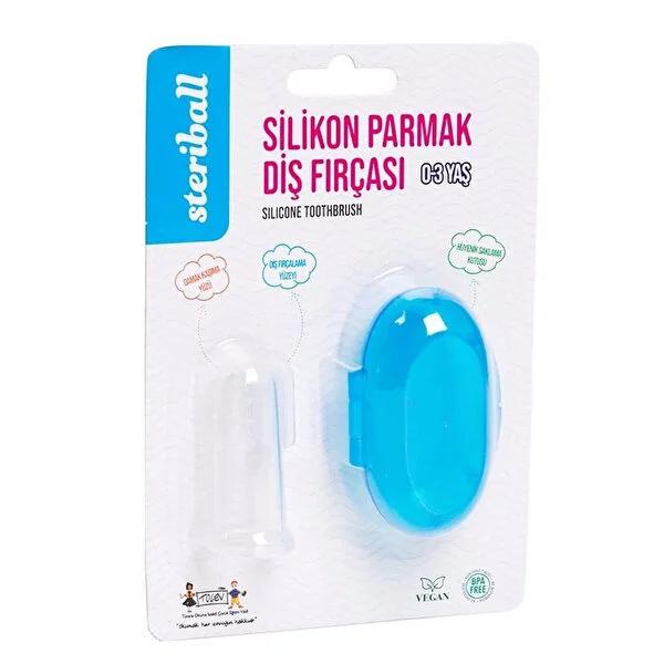 Steriball Silicone Baby Finger Toothbrush - Gentle Infant Oral Care for Healthy Smiles
