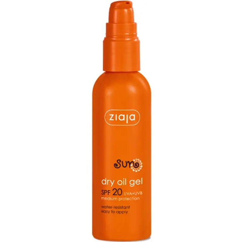 Ziaja Sun Dry Oil Gel SPF 20 Sand-Repelling Sunscreen 90ml