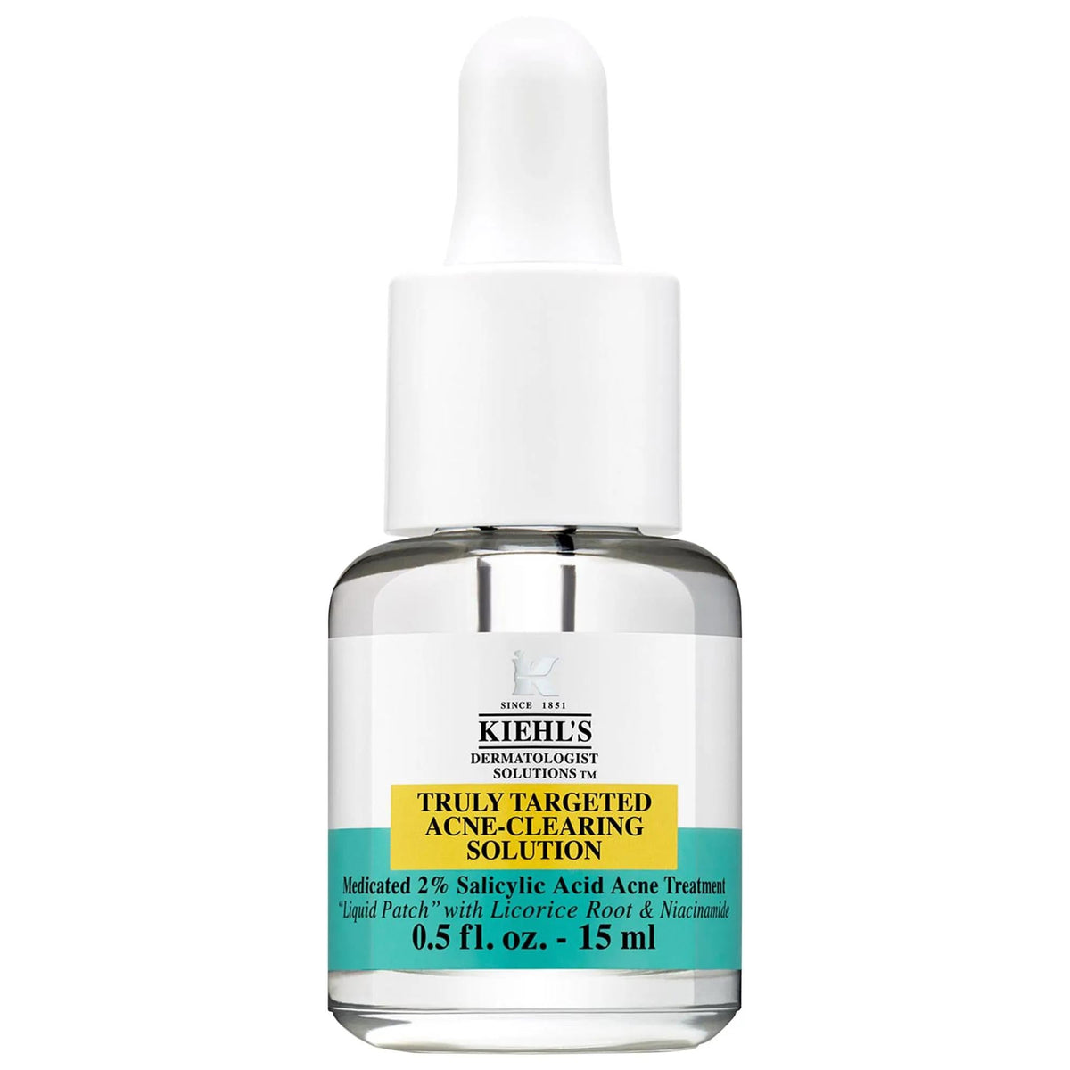 Truly Targeted Acne Clearing Patch: Salicylic Acid Pimple Treatment for Dark Spots & Rapid Blemish Fading - Vegan Kiehl's Liquid Formula