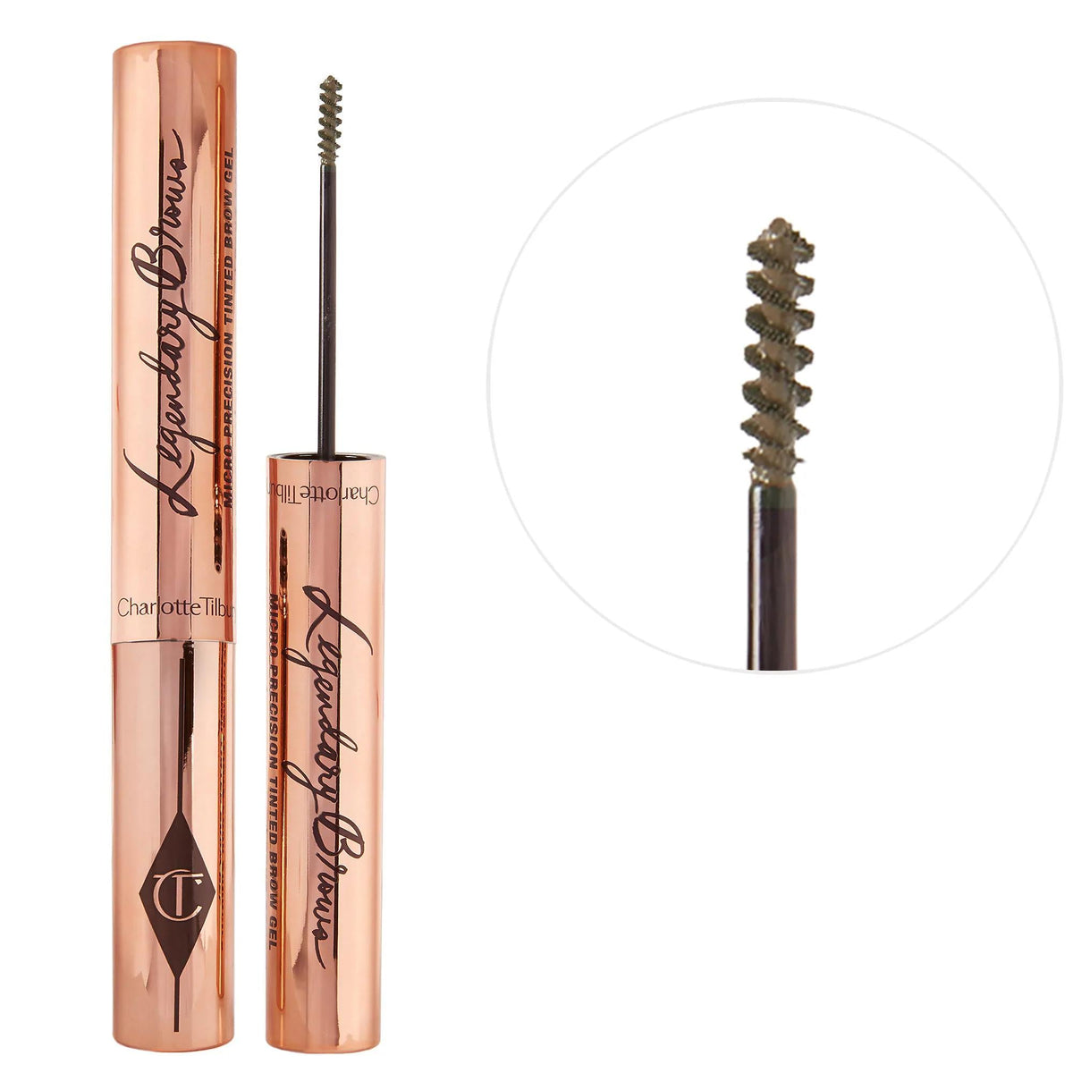 Legendary Brows Tinted Eyebrow Gel - Natural Brow Enhancement, Long-Lasting & Water-Resistant
