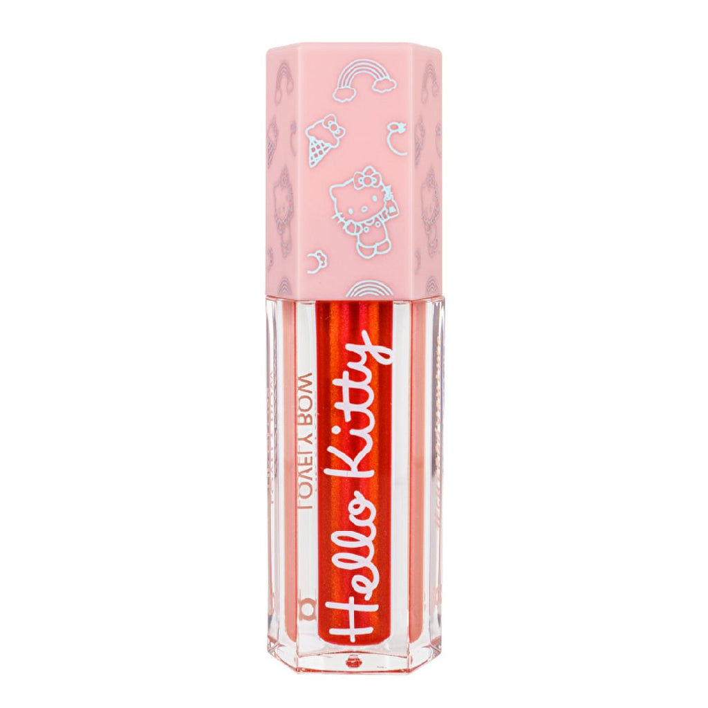 Soda Hello Kitty Lip Gloss - Non-Sticky, Compact, Shiny Finish for Matte Lipsticks - Kawaii Cosmetics