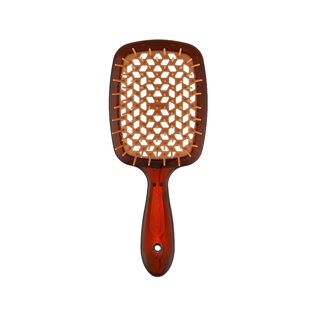 Janeke Superbrush Detangling Hair Brush in Brown 1 pc