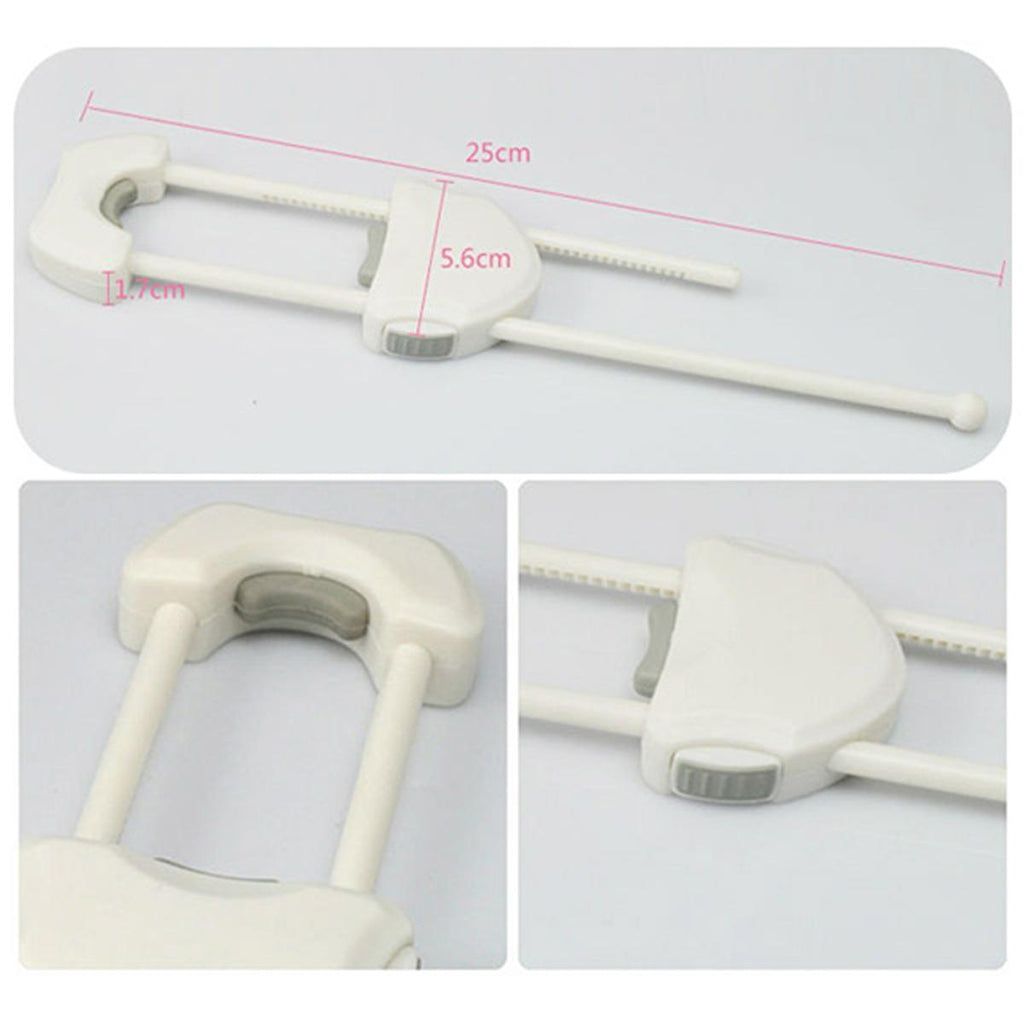 Miny Baby Safety Cabinet Lock - Adjustable Handle Lock for Childproofing